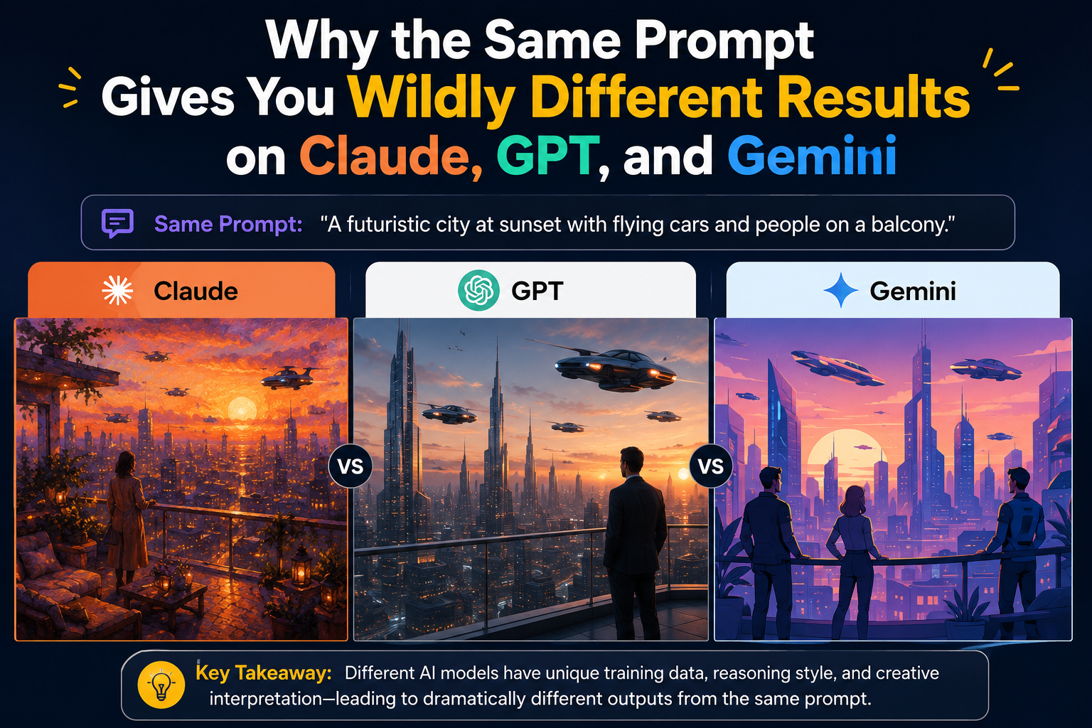 Cover image for Why the Same Prompt Gives You Wildly Different Results on Claude, GPT, and Gemini
