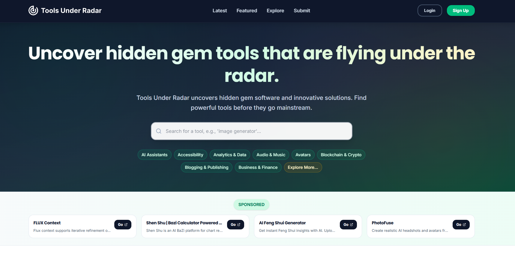 Cover image for Discover Tools Under Radar: Uncover Hidden Gem Software Before They Go Mainstream