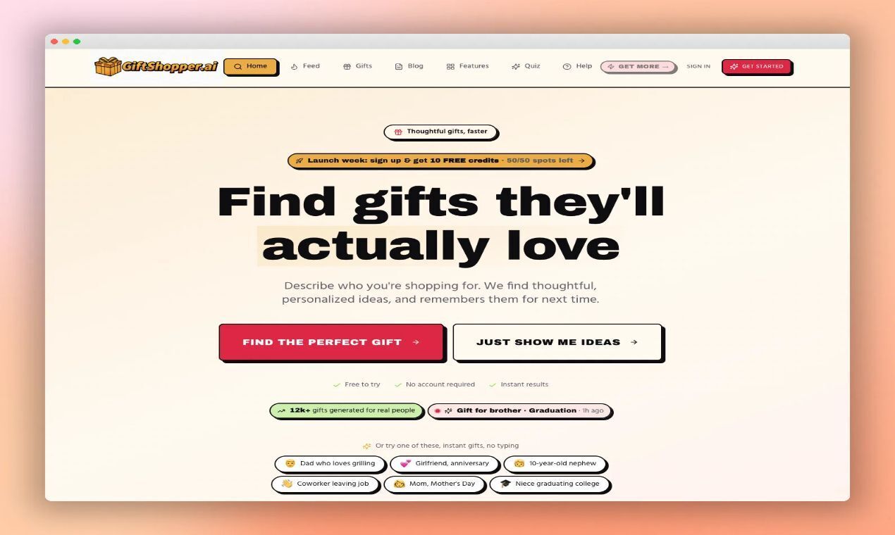 Cover image for GiftShopper.ai