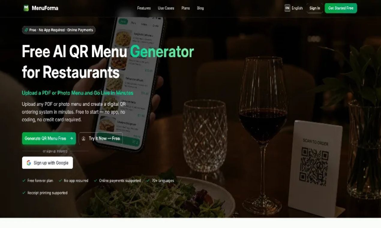 Cover image for QR Menu Generator
