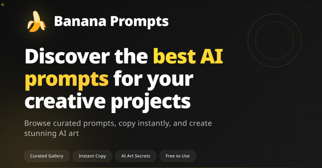 Cover image for AI Prompt-Sharing Platform Banana Prompts Gains Traction Among Digital Creators