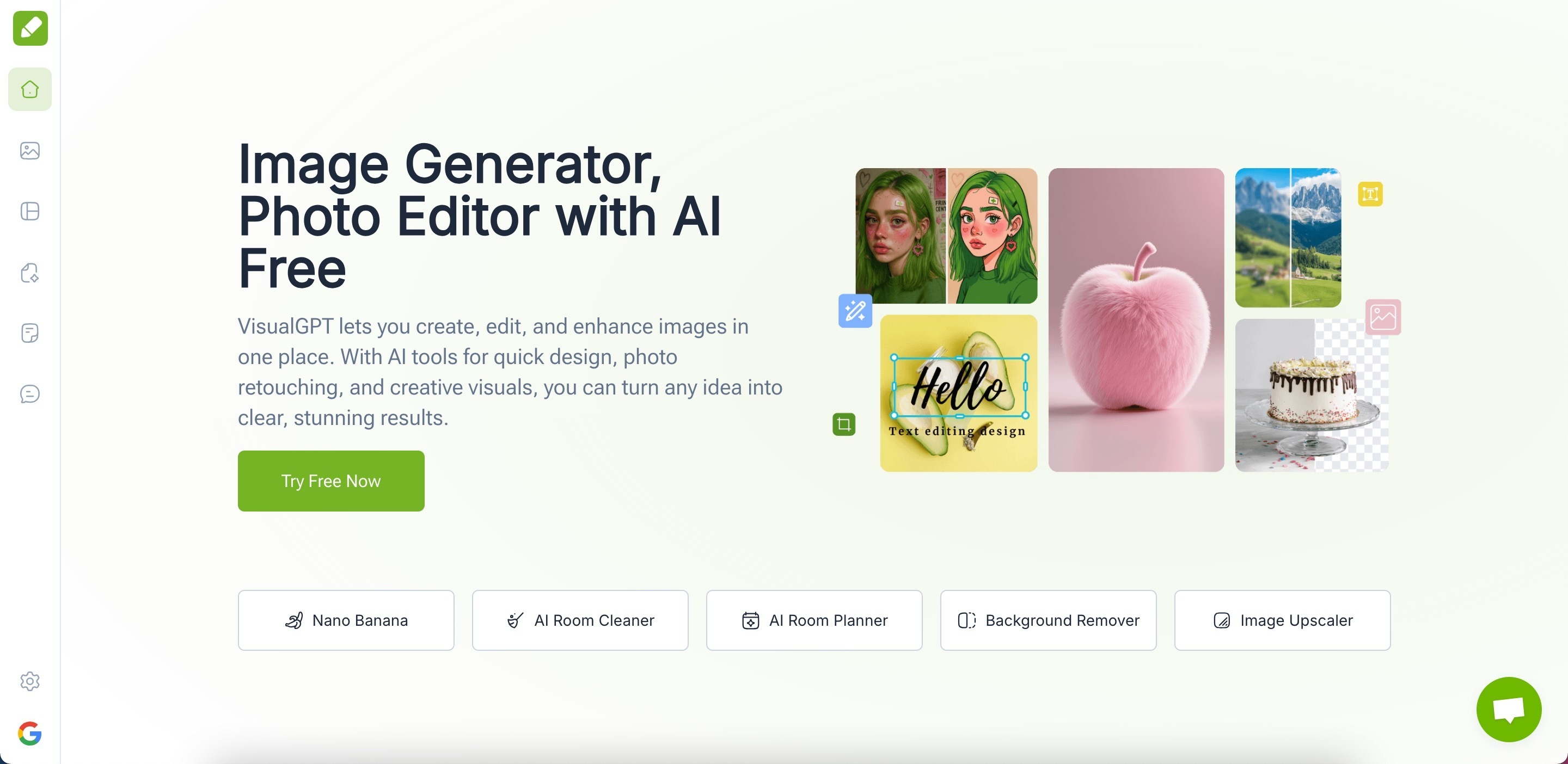 Cover image for VisualGPT: Free AI Image Generator, Editor & Designer