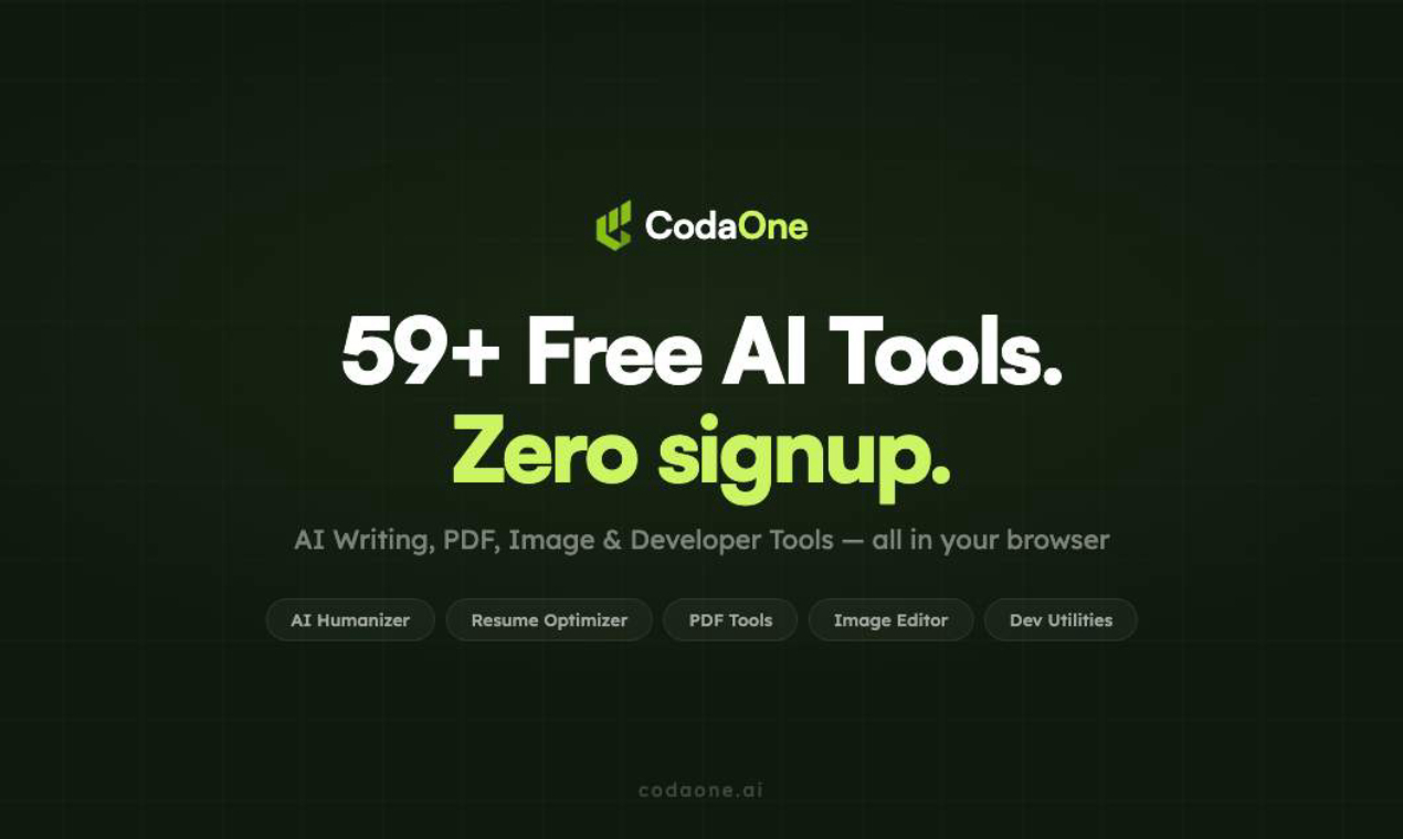 Cover image for CodaOne AI