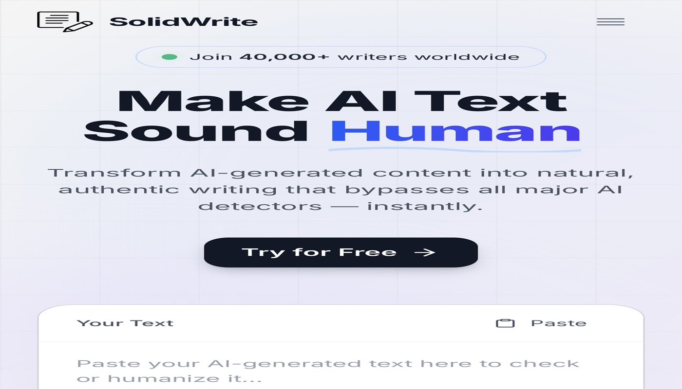 Cover image for SolidWrite