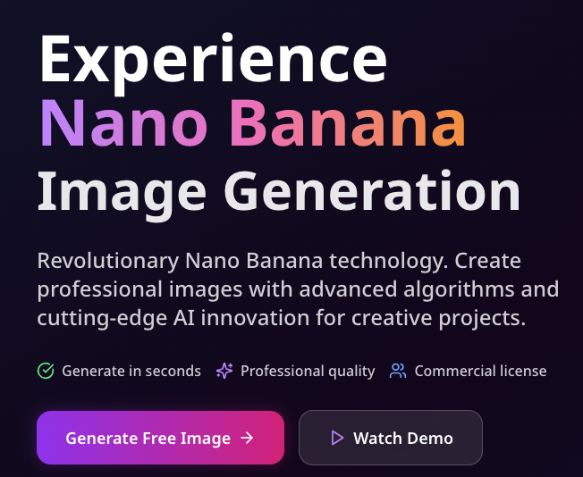 Cover image for Free Nano Banana website kixo.ai