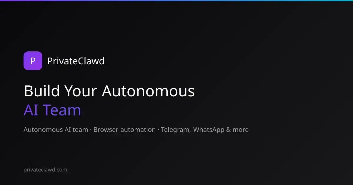 Cover image for PrivateClawd