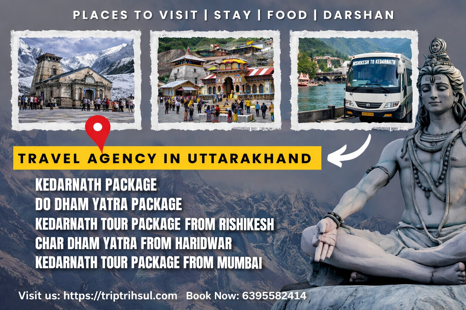 Cover image for Kedarnath Tour Package – Safe & Comfortable Yatra for Families