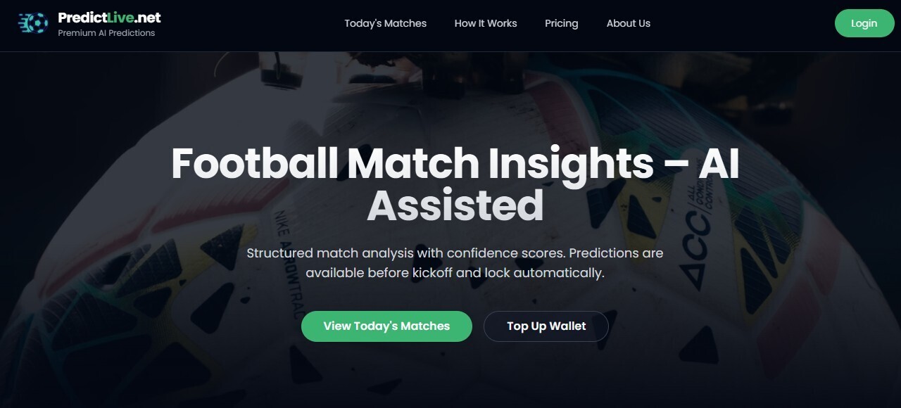 Cover image for Predict Live, Football Match Insights