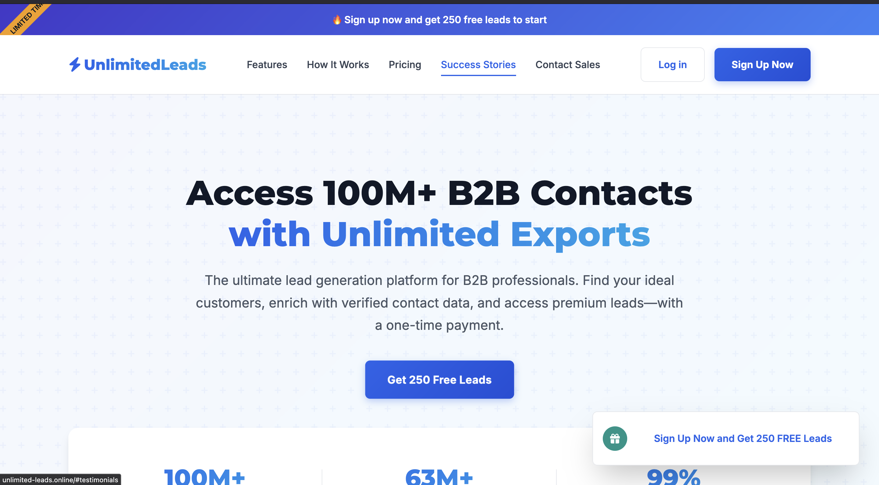 Cover image for Unlimited leads