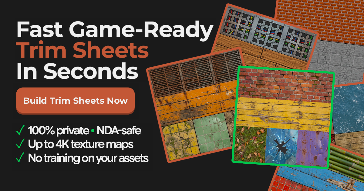 Cover image for TrimSheetFast - Fast Game-Ready Trim Sheets In Seconds