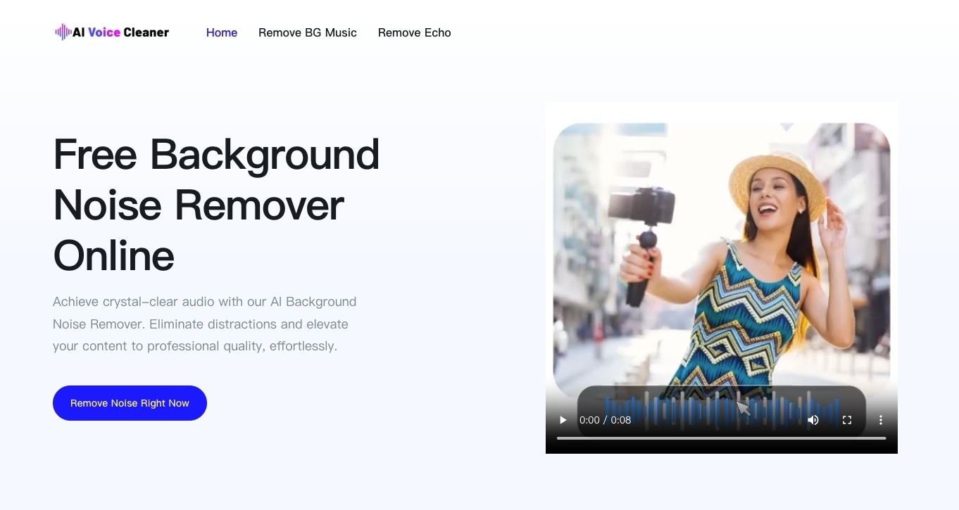 Cover image for AI Voice Cleaner