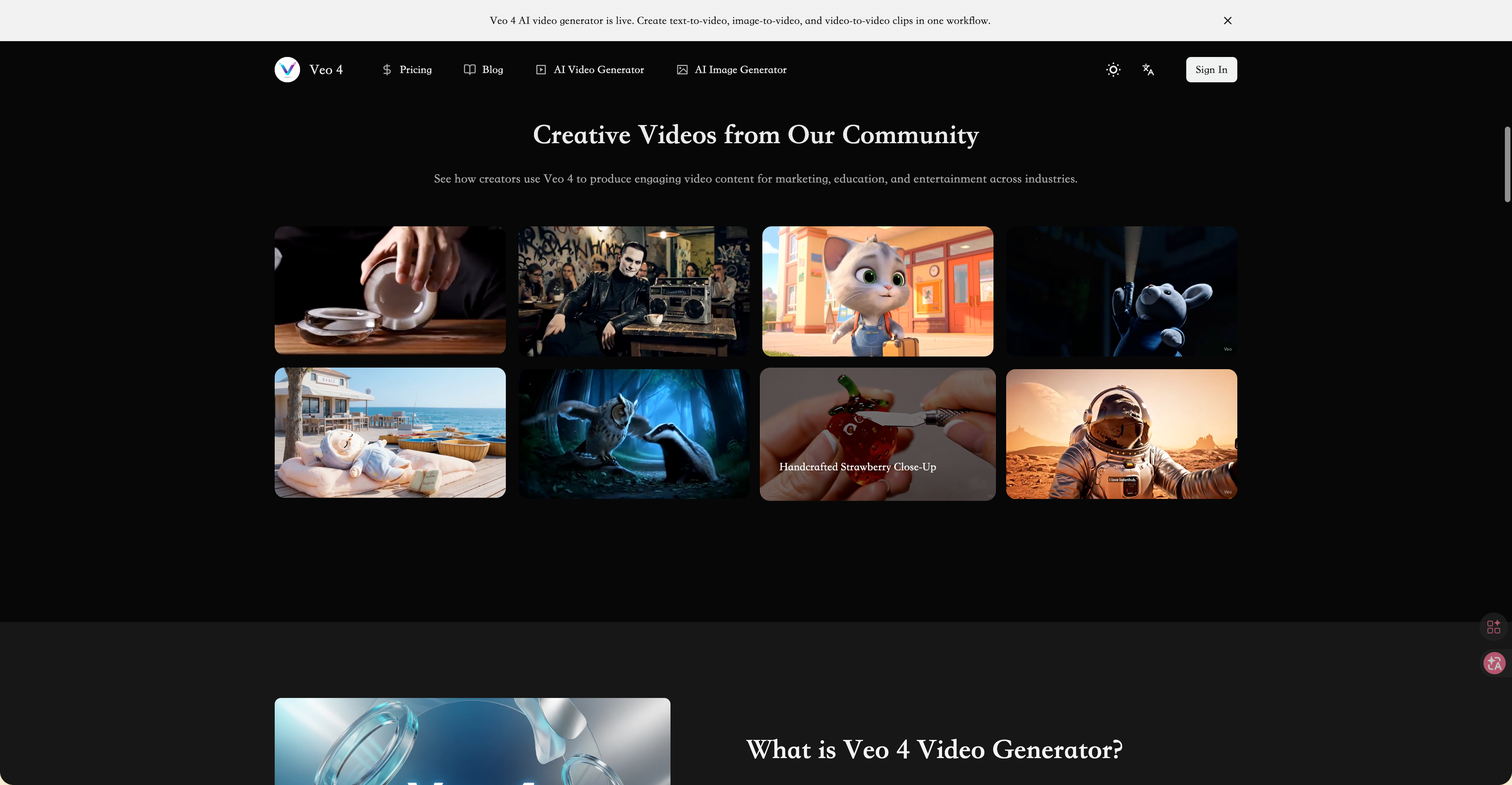 Cover image for Veo 4 AI Video Generator — Create Stunning Videos from Text & Images