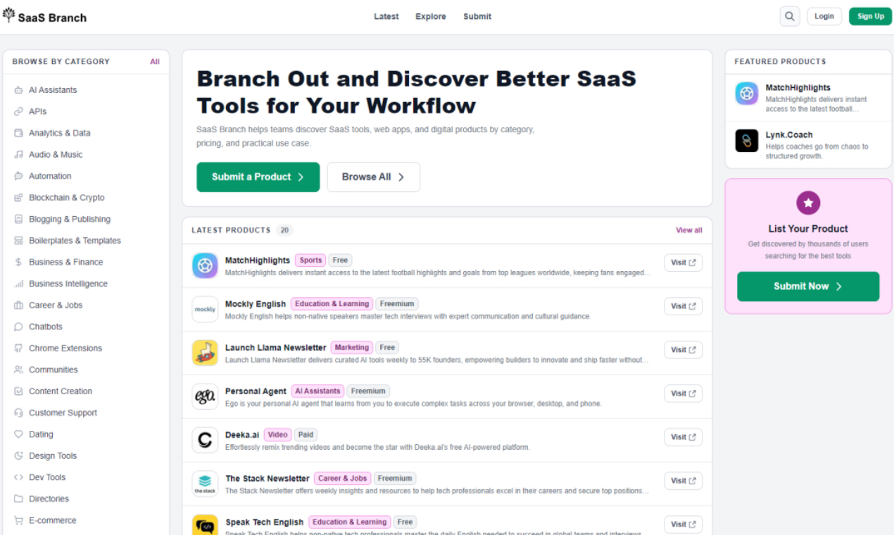 Cover image for SaaS Branch