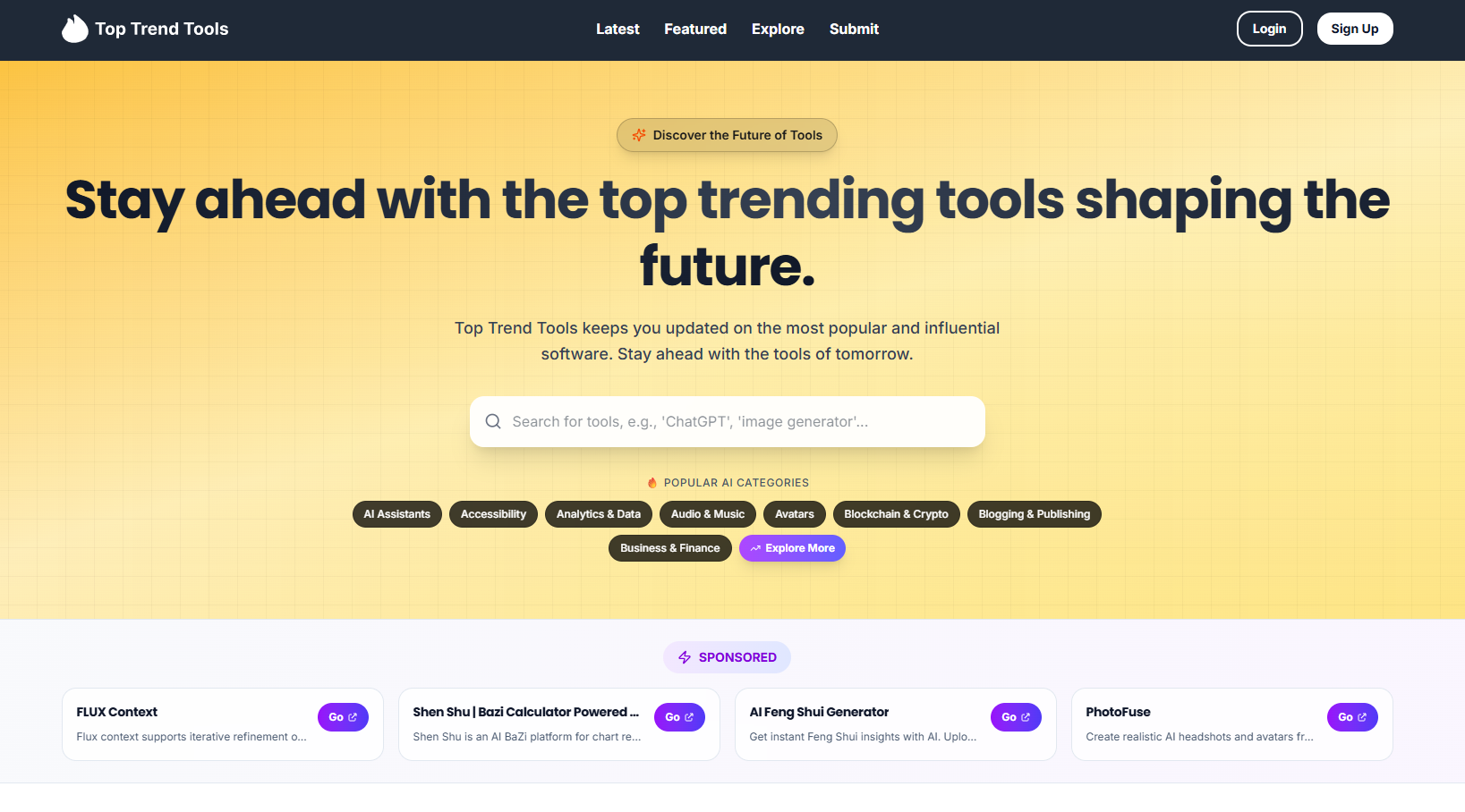 Cover image for Top Trend Tools