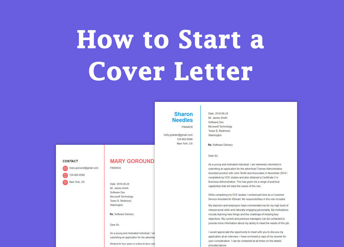 Cover image for How to Start a Cover Letter?