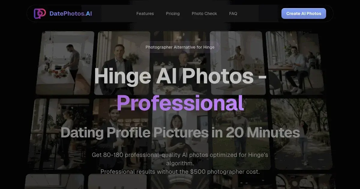 Cover image for AI Dating Photos