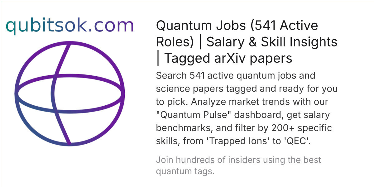 Cover image for Quantum Jobs